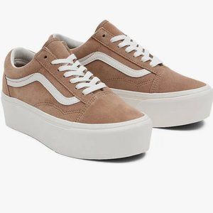 Vans Soft Suede Old Skool Stackform Shoe Size 8.0 Women's
